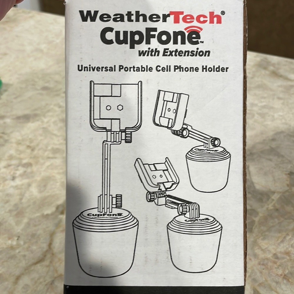 WeatherTech cup phone holder
